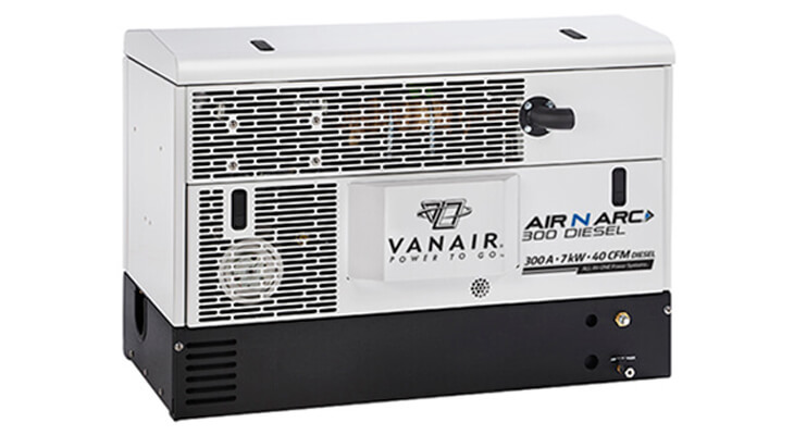 Vanair Air N Arc enclosed unit